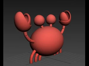 crab 3D Model