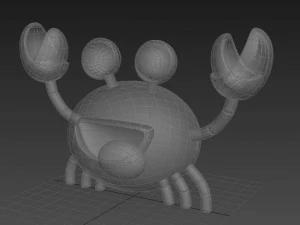 crab 3D Model