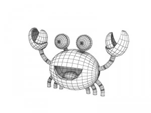 crab 3D Model
