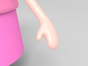 mom character 3D Model