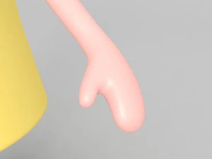 daughter character 3D Model