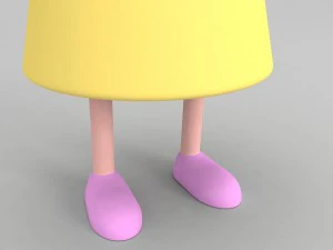daughter character 3D Model