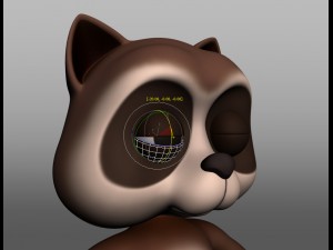 raccoon Modelo 3D