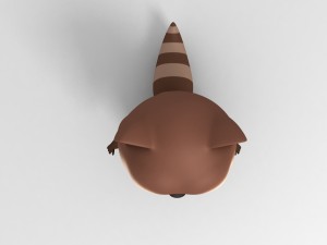 raccoon Modelo 3D
