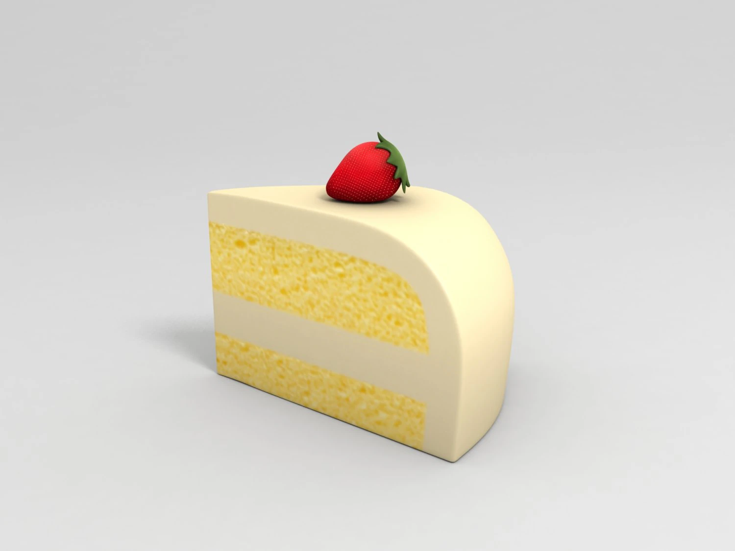케이크 3D 모델 .c4d .max .obj .3ds .fbx .stl .blend 