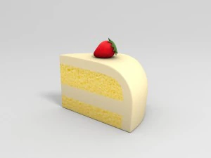 Kuchen 3D Modell