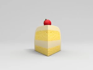 케이크 3D 모델