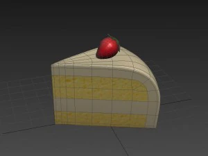 케이크 3D 모델