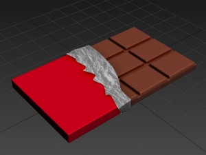chocolate Modelo 3D