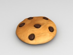 cartoon cookie 3D मॉडल