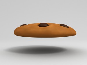 cartoon cookie 3D-Modell
