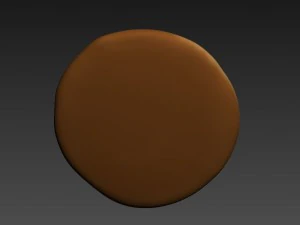 cartoon cookie 3D Model