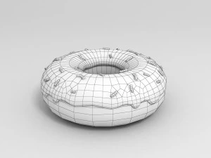 ドーナツ 3Dモデル
