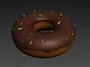 ドーナツ 3Dモデル