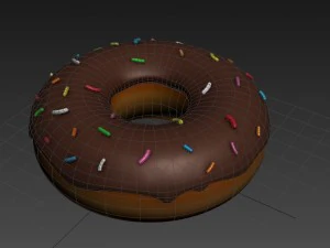 ドーナツ 3Dモデル
