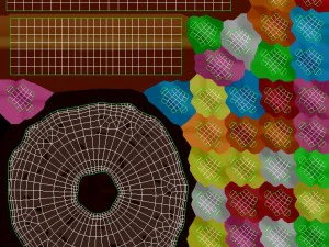 ドーナツ 3Dモデル