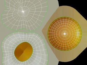 fried egg 3d 3D Model