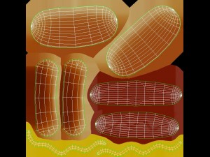 hotdog model Modello 3D