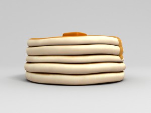 pancake Modello 3D