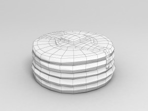 pancake Modello 3D