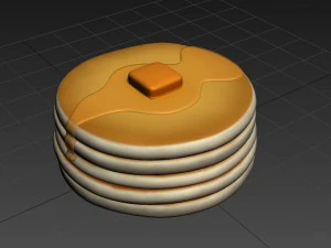 pancake 3D Model
