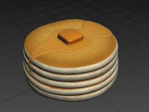 pancake 3D Model