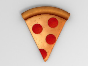 pizza model Modello 3D