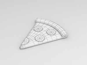 pizza model Modello 3D