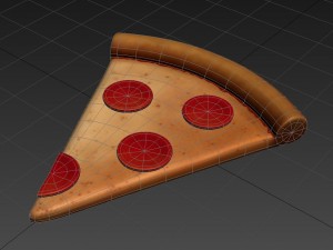 pizza model Modello 3D