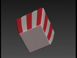 3d popcorn 3D Модель