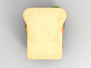 3d sandwich 3D Model