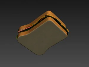 3d sandwich 3D Model