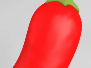 3d chili pepper 3D Model
