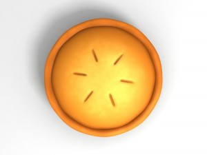 3d pie model model Modelo 3D
