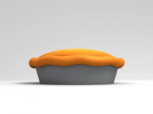 3d pie model model 3D Model