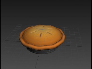 3d pie model model Modelo 3D