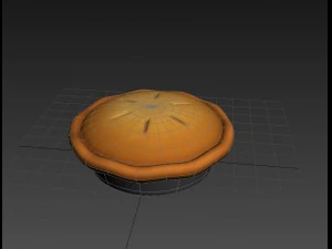 3d pie model model 3D Model