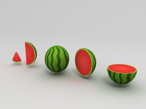 water melon Modelo 3D
