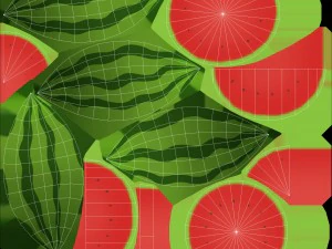 water melon 3D Model