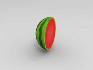 water melon 3D Model