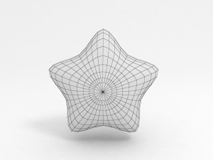 round star Model 3D