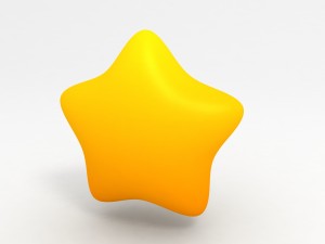 round star Model 3D