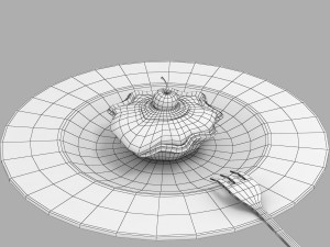 cherry pie 3D 모델
