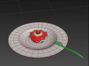 cherry pie 3D Model