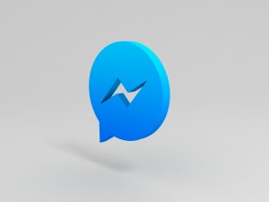 messenger logo 3D Model