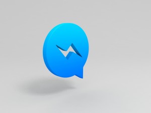 messenger logo 3D Model