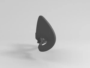 maschera 3d Modello 3D