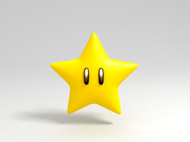 Mario cheap star 3d