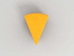 3d cheese Model 3D