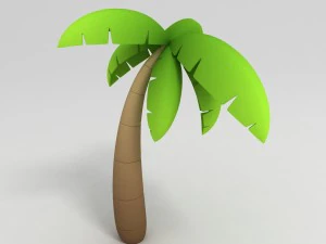 coconut tree 3D Model